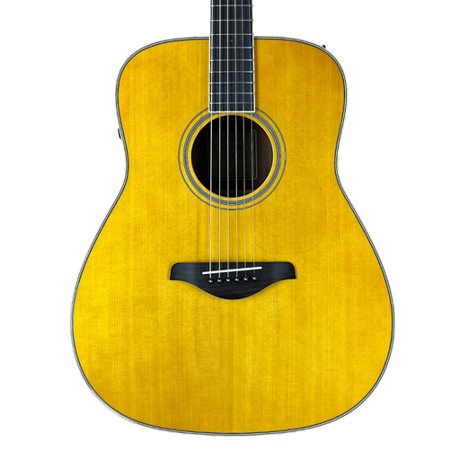 Yamaha FG-TA TransAcoustic Dreadnought Acoustic-Electric Guitar Vintage Tint